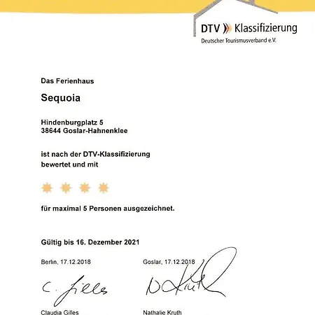 Sequoia Hahnenklee * Goslar