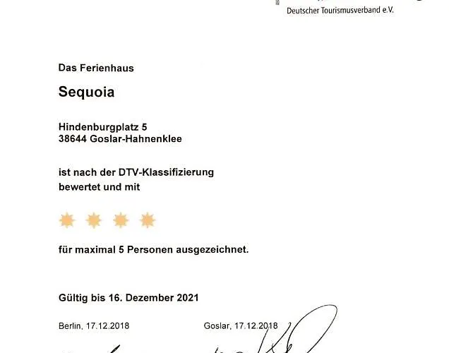 Sequoia Hahnenklee * ゴスラー